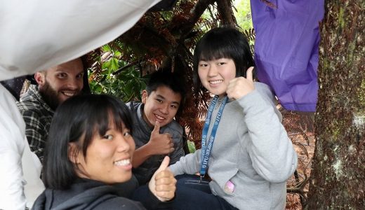 マキハタNZ自然キャンプ…NZ短期語学研修３～４日目　