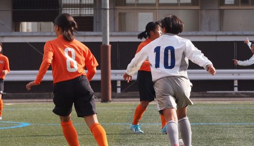 女子サッカー新人大会はじまる。
