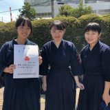 令和二年度　広島地区新人剣道大会　女子入賞！！！
