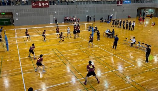 第76回 広島県高等学校総合体育大会バレーボール広島地区予選（男子）第６位