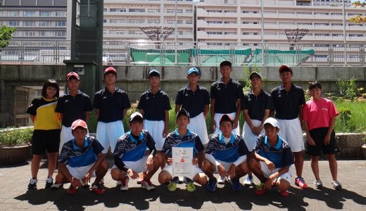 広島地区ソフトテニス新人選手権大会