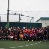 女子サッカー部　初蹴り　2018