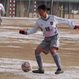 女子サッカー新人大会始まる。