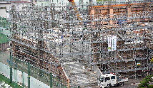 新体育館建設日記（2018.09.21）