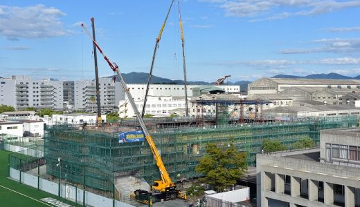 新体育館建設日記（2018.09.28）