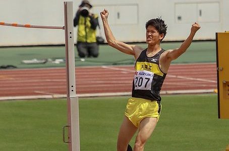 静岡国際陸上OB真野友博選手 2ｍ27（日本歴代14位）