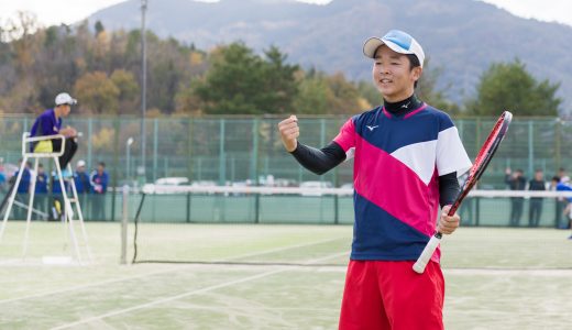 県新人戦 シングルス第5位（ソフトテニス ）