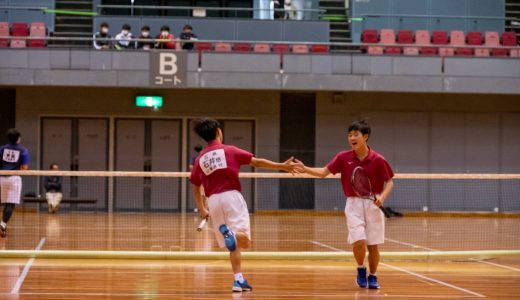 広島地区インドア選手権大会（ソフトテニス部）