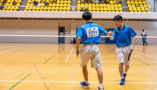 広島県インドア選手権大会（ソフトテニス部）