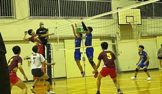 令和４年度広島県高等学校バレーボール新人選手権大会【男子結果報告】