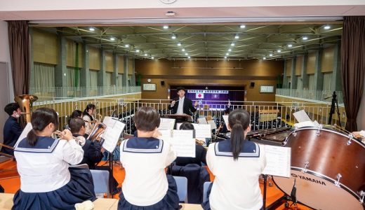 【吹奏楽】入学式での演奏