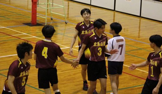 第７６回全日本バレーボール高等学校選手権大会 広島県予選会（男子）１、２回戦突破！