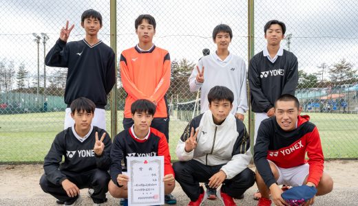 中国新人大会出場決定！（ソフトテニス）