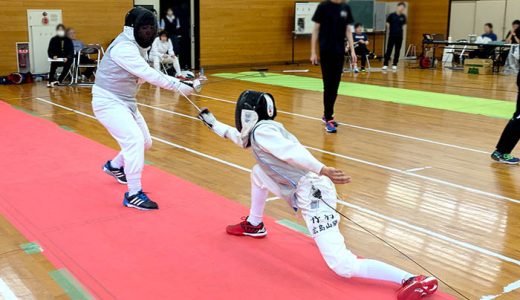 【フェンシング部】 広島県高等学校総合体育大会 2種目優勝