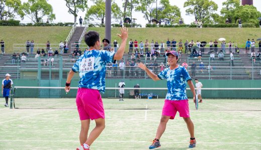 広島県総体個人戦2ペア中国大会出場決定！