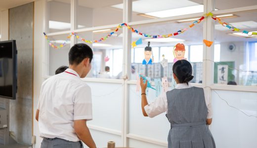 職場体験（庚午中学校生徒）