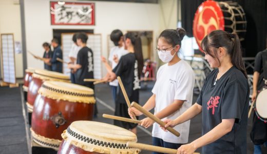 似島中学校高校体験