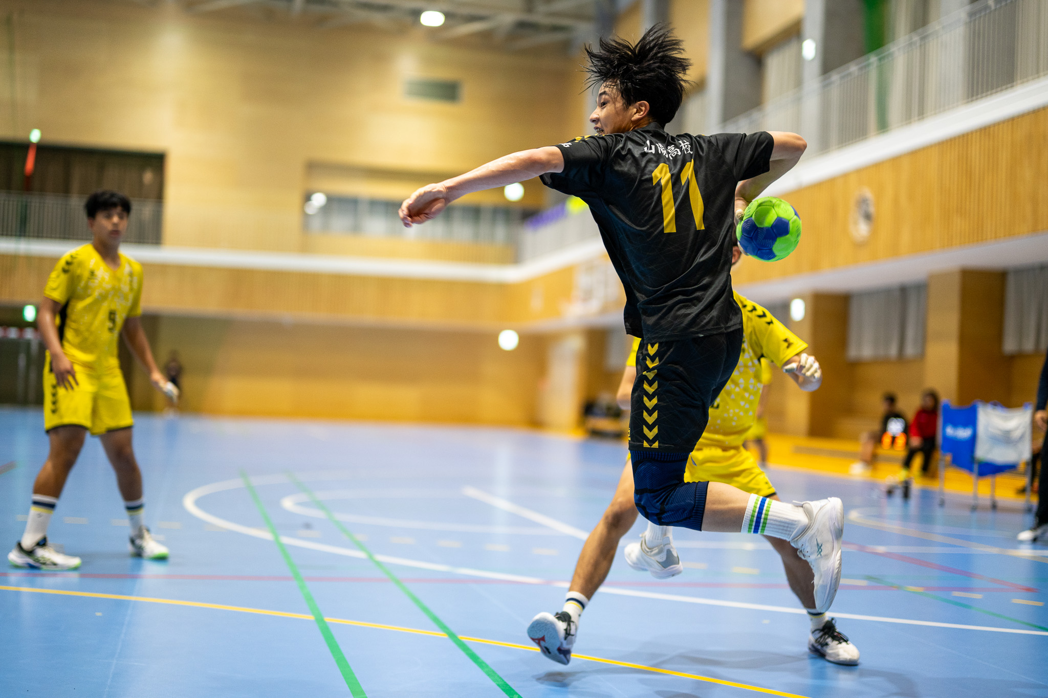 全国大会三冠！駿台甲府高校ハンドボール部来校！ | 広島山陽学園山陽