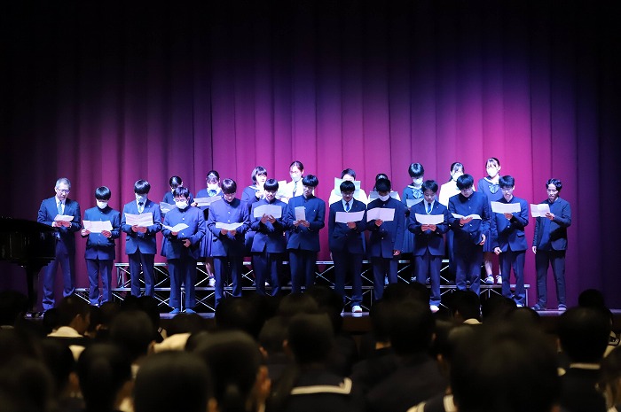 2学年「合唱フェスティバル」 | 広島山陽学園山陽高等学校