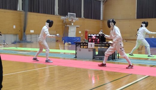 フェンシング部　大会報告