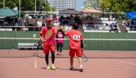 広島県総体予選（ソフトテニス）