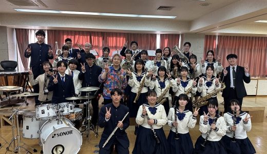 【吹奏楽部】テレビ出演のお知らせ