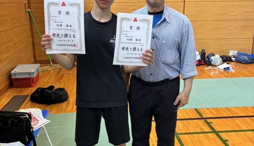 広島県総体二部門３連覇！フェンシング部インターハイ出場決定！