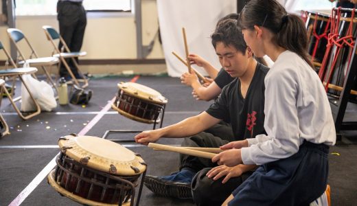 似島中学校高校体験