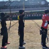 高等学校ネットワーク・アーチェリーインドア大会（広島会場）3位