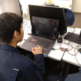 「DXハイスクール」広島工業大学連携授業― ドローンプログラミング：ドローン撮影 ―