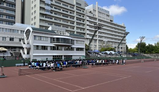 総体広島地区予選会（ソフトテニス）