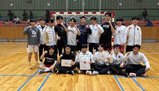 中国大会 準優勝！（男子ハンドボール部）