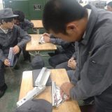 工学科３年生　課題研究（金属加工）