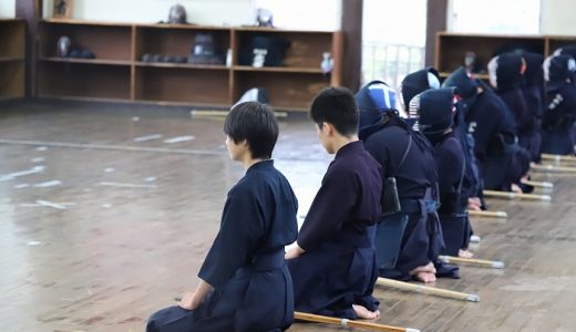 第一回オープンキャンパス　剣道部