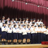 1学年「合唱フェスティバル」