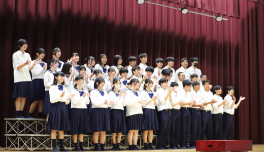 1学年「合唱フェスティバル」